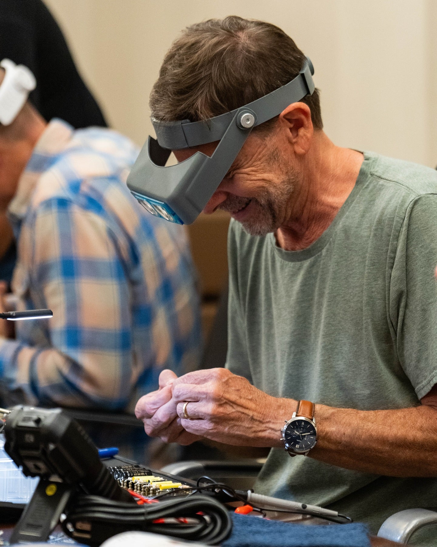 Build an amp with ANDY WOOD! - Amp Building Class - 5F1 Tweed Champ Style Tube Amp!