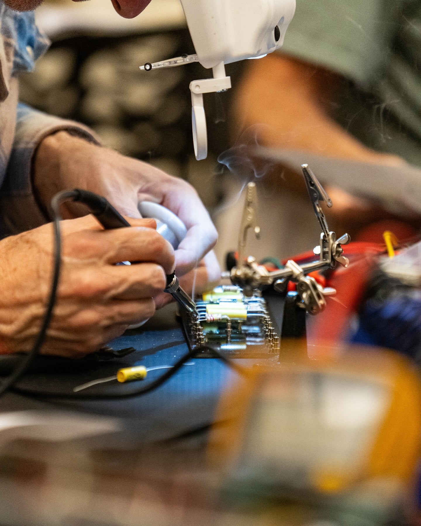 Build an amp with ANDY WOOD! - Amp Building Class - 5F1 Tweed Champ Style Tube Amp!