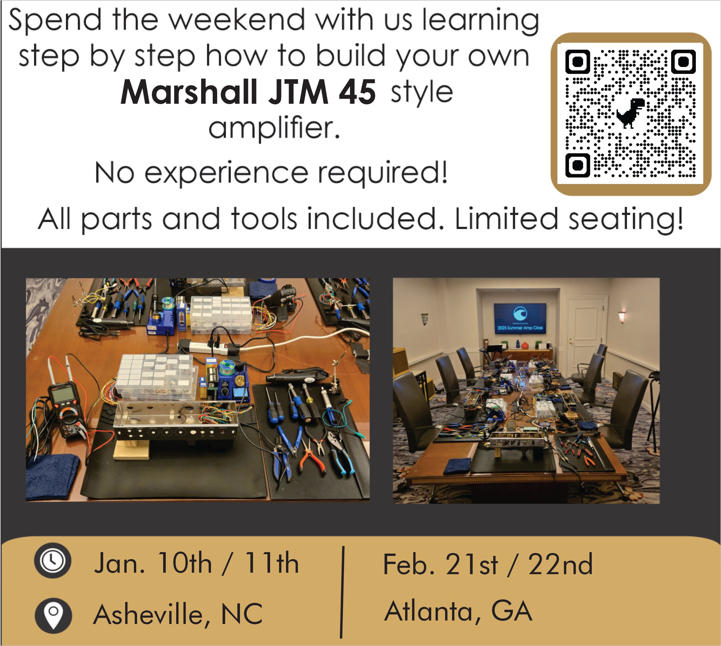 Asheville / Atlanta - 2026 Amp Building Class - JTM45